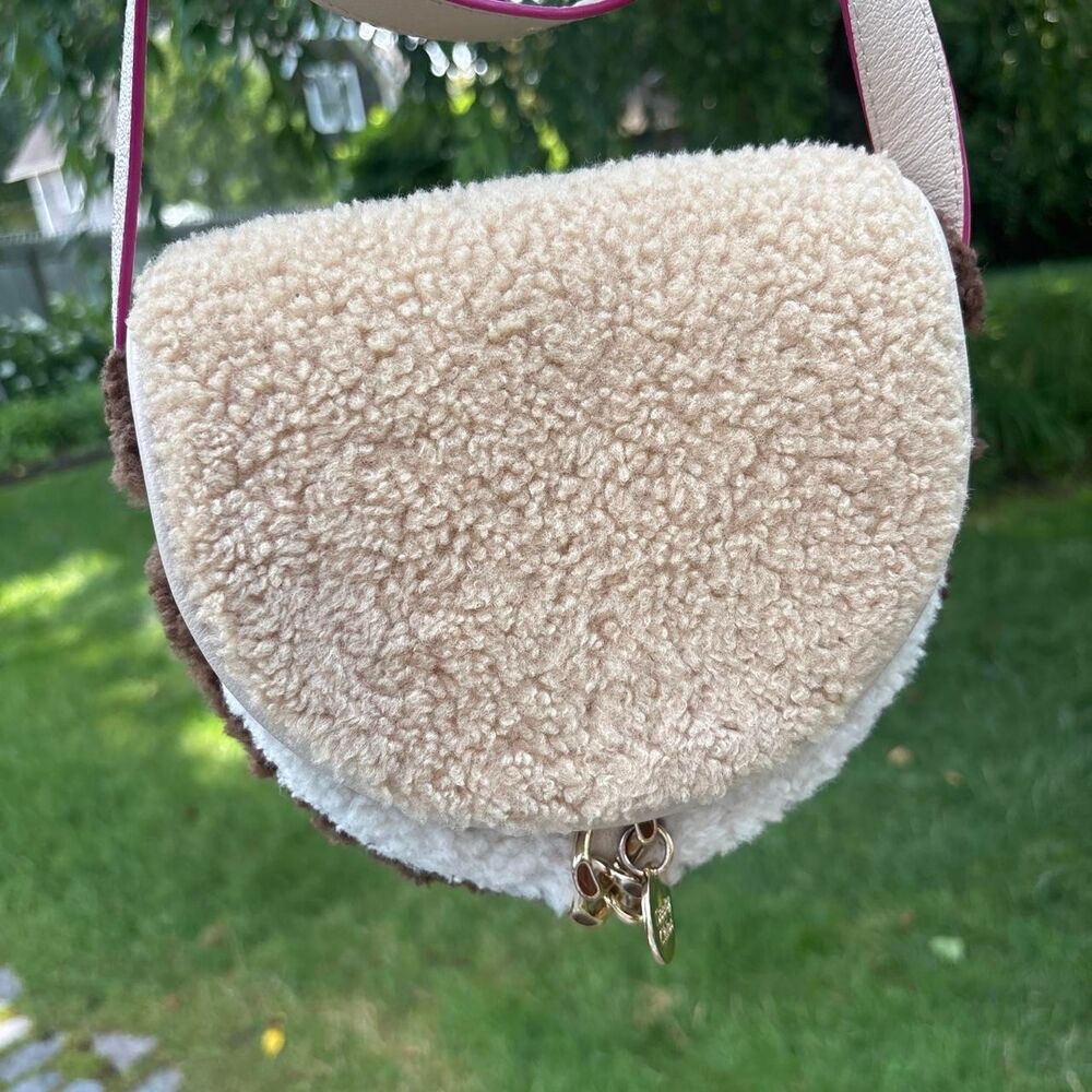 See by Chloe Mara Shearling crossbody bag - Picture 3 of 8